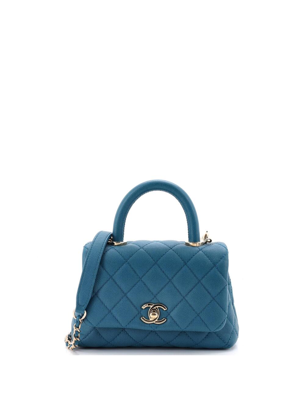 Chanel Coco Top Handle Bag Quilted #339375C48B